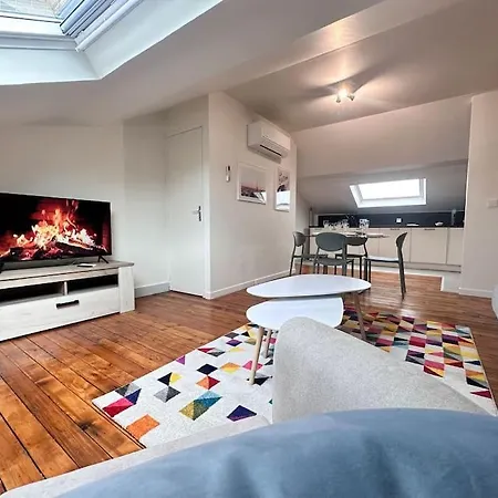 Apartman Forum Champagne Grand T2 Climatise Vue Cathedrale