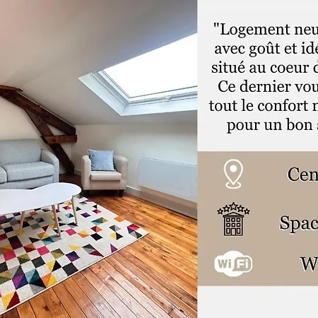 Forum Champagne Grand T2 Climatise Vue Cathedrale *