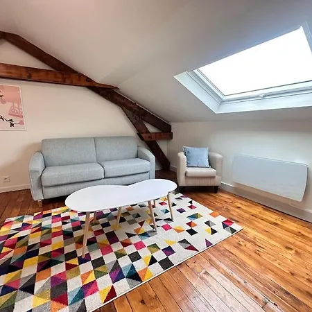 Cosy T2 Vue Cathedrale, Place Du Forum Climatise Апартаменты *