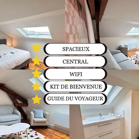 Apartamento Forum Champagne Grand T2 Climatise Vue Cathedrale