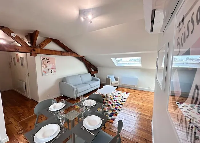 Apartman Forum Champagne Grand T2 Climatise Vue Cathedrale Reims