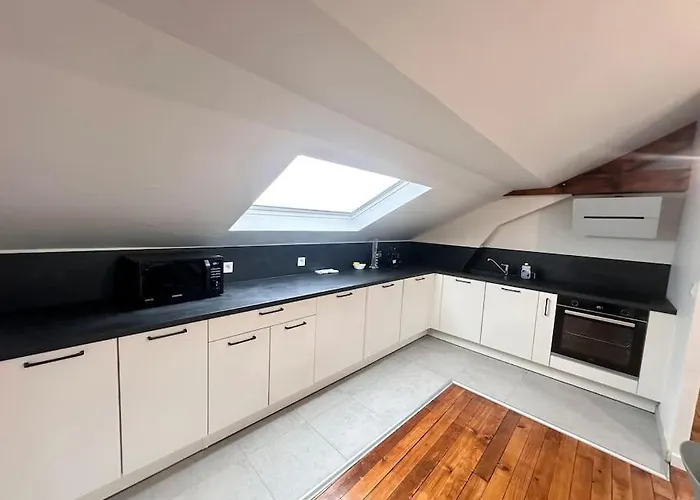 Apartman Forum Champagne Grand T2 Climatise Vue Cathedrale *