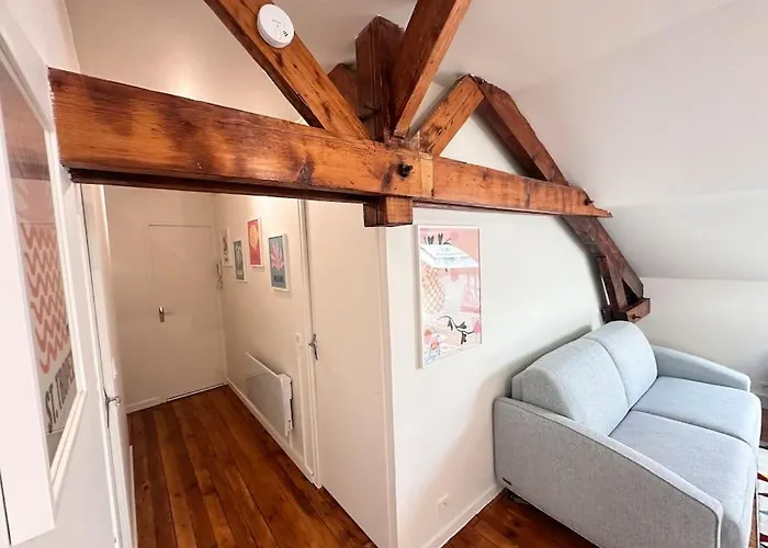 Apartman Forum Champagne Grand T2 Climatise Vue Cathedrale *