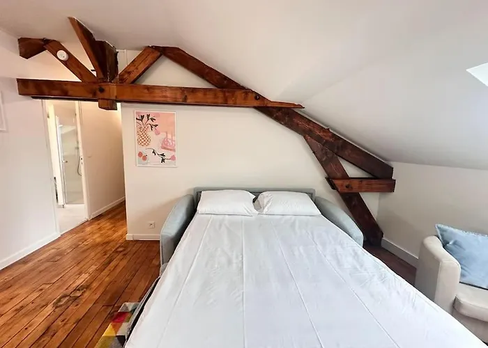 Apartman Forum Champagne Grand T2 Climatise Vue Cathedrale *