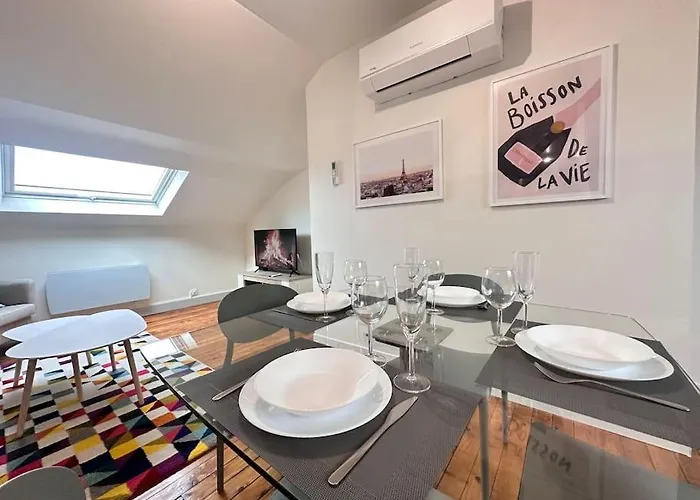 Apartman Forum Champagne Grand T2 Climatise Vue Cathedrale Reims