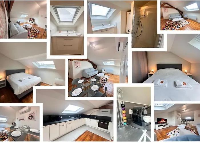 Apartman Forum Champagne Grand T2 Climatise Vue Cathedrale